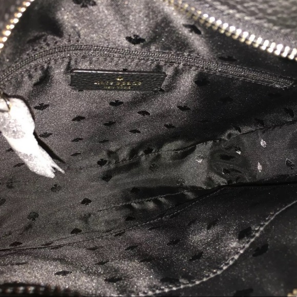 Kate spade top zip crossbody Leila black leather - Picture 5 of 7